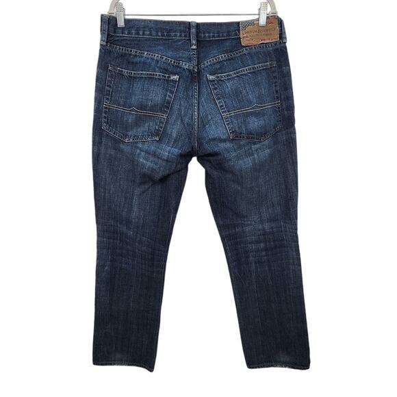 Ralph Lauren Denim And Supply Slouch Fit Dark Wash Jeans 36 X 32 - Picture 2 of 9